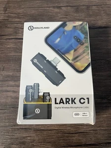 Hollyland Lark C1 Micrófono Lavalier Inalámbrico USB Tipo C (SELLADO DE FÁBRICA) - Imagen 1 de 2