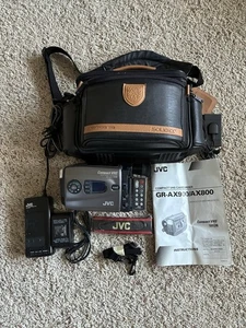 JVC AX800 Compact VHS-C Camcorder With Carrying Case - Picture 1 of 15