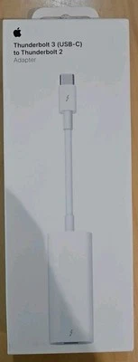 Genuine Apple Thunderbolt 3 (USB-C) to Thunderbolt 2 Adapter A1790 Open Box New - Image 1 of 4