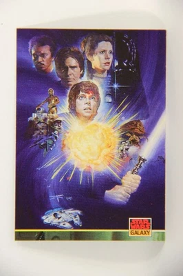 Star Wars Galaxy 1994 Trading Card #188 ROTJ Poster Concept Artwork ENG L019603 - Image 1 of 2