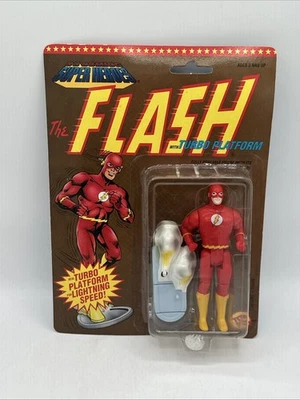 "SDSS High Grade 80 NM" de colección DC Comics Super Heroes The FLASH Toybiz 1991 Foto 1 de 2