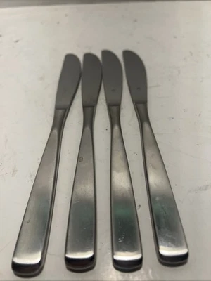 4 WMF Cromargan Japan NORTICA Stainless Dinner Knives Satin Handle 9" GUC B - Image 1 of 3