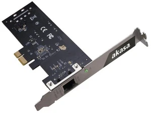 AKASA - Carte Réseau PCI-Express 2.5GbE avec PoE - Photo 1/1