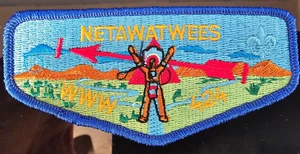 OA Netawatwees Lodge 424 - Regular Issue - s17 flap - Picture 1 of 1