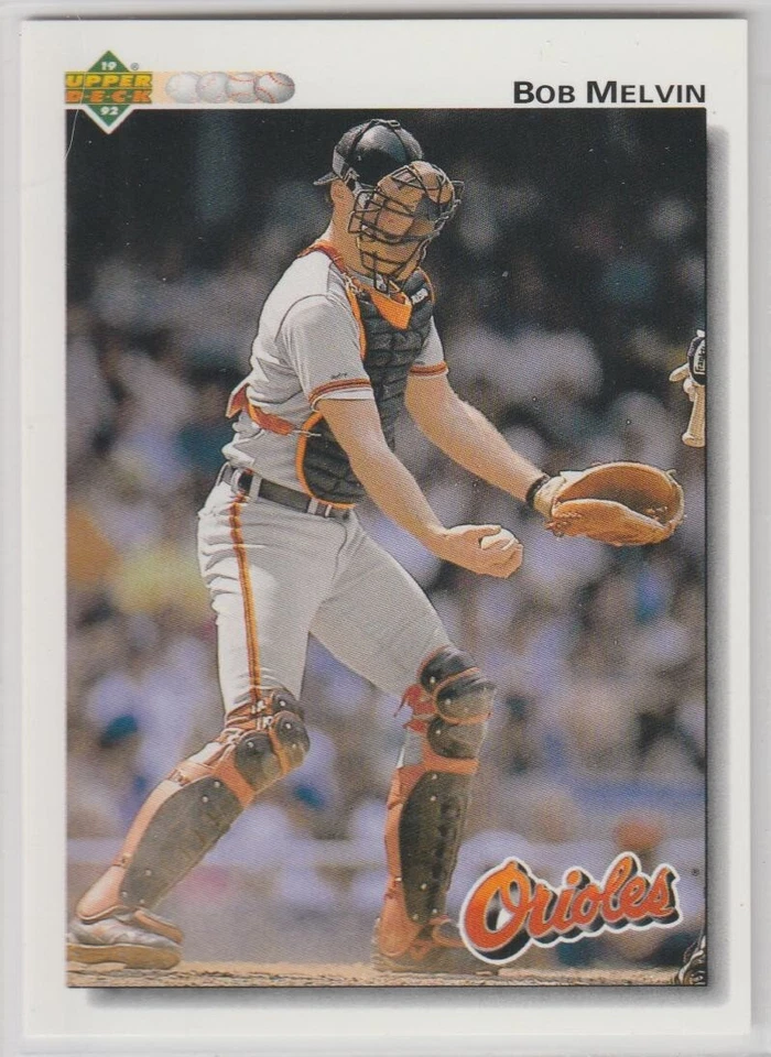 1992 Upper Deck #692 Bob Melvin Baltimore Orioles Giants Manager - Image 1 of 1