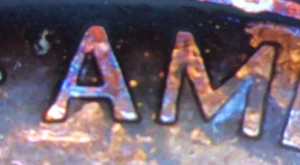 2000-P Lincoln Cent Wide AM WAM Error Coin - Picture 1 of 4