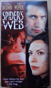 Spider's Web - VHS - Stephen Baldwin - Kari Wuhrer - Picture 1 of 3