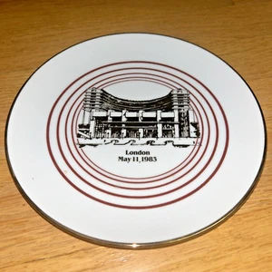1983 ITT CORPORATION COMMEMORATIVE PLATE 1st ANNUAL SHAREHOLDER MTG IN London - Picture 1 of 4