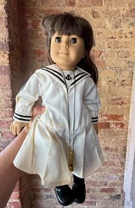 Pleasant Company Samantha in Nautical Sailor Dress Vintage 1990s READ - Picture 1 of 16