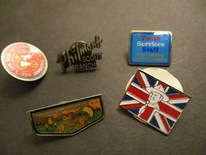 #24 Konvolut 5 BSA Pfadfinder Hutnadeln - Bild 1 von 6