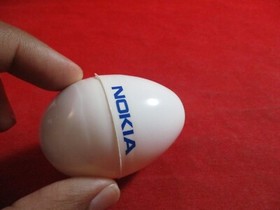Nokia N-Gage/Cell Phone Company E3 Promotional Putty In Plastic Egg Container
