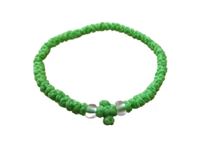Handmade Greek Orthodox Prayer Rope Waxed Komboskini Chotki Vervitsa Mequetaria - Picture 1 of 1