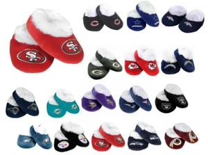 NFL Low Top Baby Booties Slippers by Forever Collectibles - Picture 1 of 20