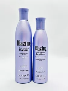 Scruples Blazing Color Extending Shampoo 12 oz & Conditioner 8.5 Oz - Picture 1 of 2