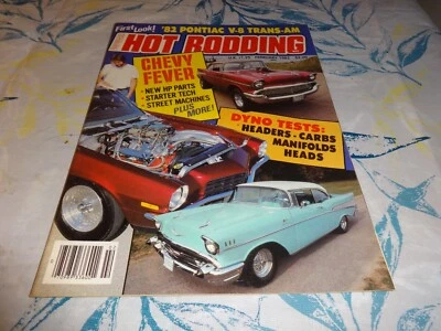 POPULAR HOT RODDING MAGAZINE 1982 FEBRUARY PONTIAC TRANS-AM - Image 1 of 2