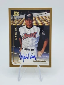 1999 Topps Traded Mark Harriger #2 AUTO - Picture 1 of 2
