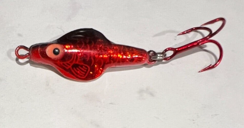 NUEVO * (ANTIGUO STOCK) 1 1/4" LINDY RATTL'N FLYER $5.50:& $1 Snh Foto 1 de 1