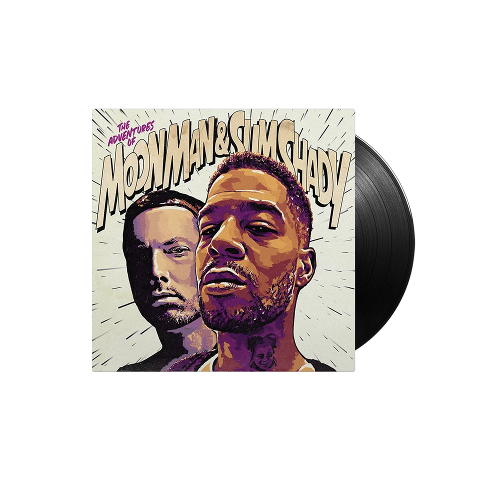 Kid Cudi & Eminem The Adventures Of Moon Man & Slim Shady 7" Vinyl Condition: M- - Image 1 of 1