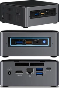 Intel NUC7i7BNHX1 (Intel Core i7-7567U CPU 2x 3.5Ghz, 1x HDMI, 1x dP, 1x M.2, 2 - Bild 1 von 1