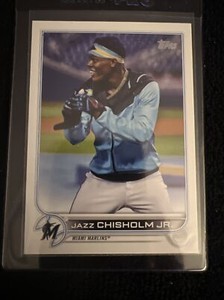 2022 Topps Series 1 - Jazz Chisholm Jr. #6 SP Image Variation - Marlins