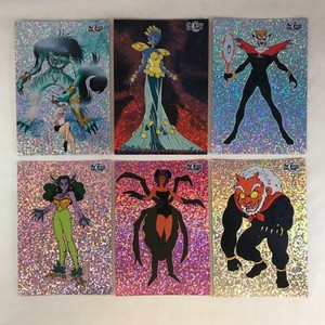 SAILOR MOON SERIES 2 Dart 1998 Complete JUMBO PRISM MAIL-IN Chase Card Set S1-S6
