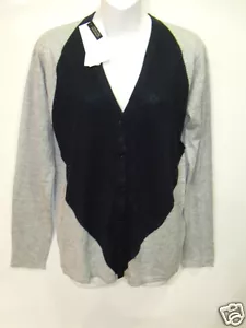 NWT Womens Lacoste Cashmere Silk V Neck Cardigan Sweater Croc 2 XXS NEW - Picture 1 of 1