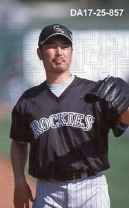 Masato Yoshii - 2001 Colorado Rockies - choose a full color 35mm slide - Picture 1 of 3