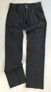 Men's Dolce & Gabbana Classic 16 Jeans Pinstripe Made in Italy Sz IT 50 US 33x34 - Picture 1 of 13