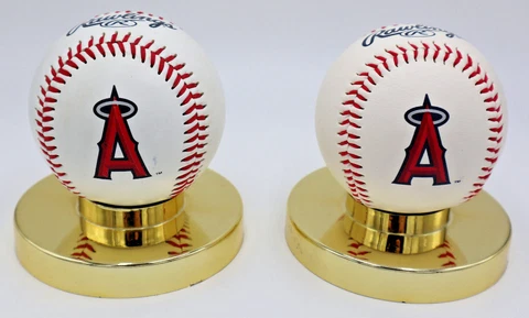 Anaheim Angels Souvenir Baseball Lot of 2 Cover