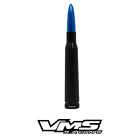 Vms Racing 5.5" 50 Cal Black Blue Bullet Screw In Antenna For Gmc Sierra