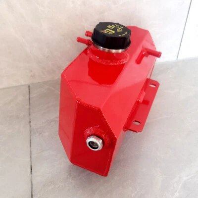 For 2015+ Ford Mustang Aluminium Water Coolant Radiator Expansion Overflow Tank - Image 1 of 4