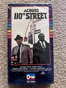 Across 110th Street (1972) Betamax Key Video -Tested W/ Shrink Watermarks - Picture 1 of 4