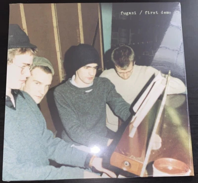 FUGAZI FIRST DEMO BLUE VINYL LP NEW SEALED MINT - Image 1 of 2