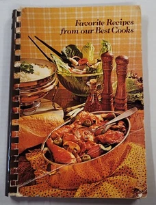 Vintage Kochbuch Lieblingsrezepte von Best Cooks Westbury Damenclub Watertown CT - Bild 1 von 14