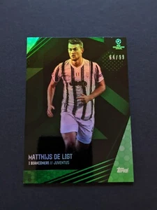 2021 Topps McKennie Set What it Takes Curated Set Matthijs De Ligt Juve 64/99 - Picture 1 of 3