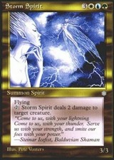 1x Storm Spirit NM, English MTG Ice Age