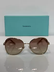Tiffany & Co. TF 3086 61053S Rubedo Metal Gradient Pink Mirror Sunglasses - Picture 1 of 7