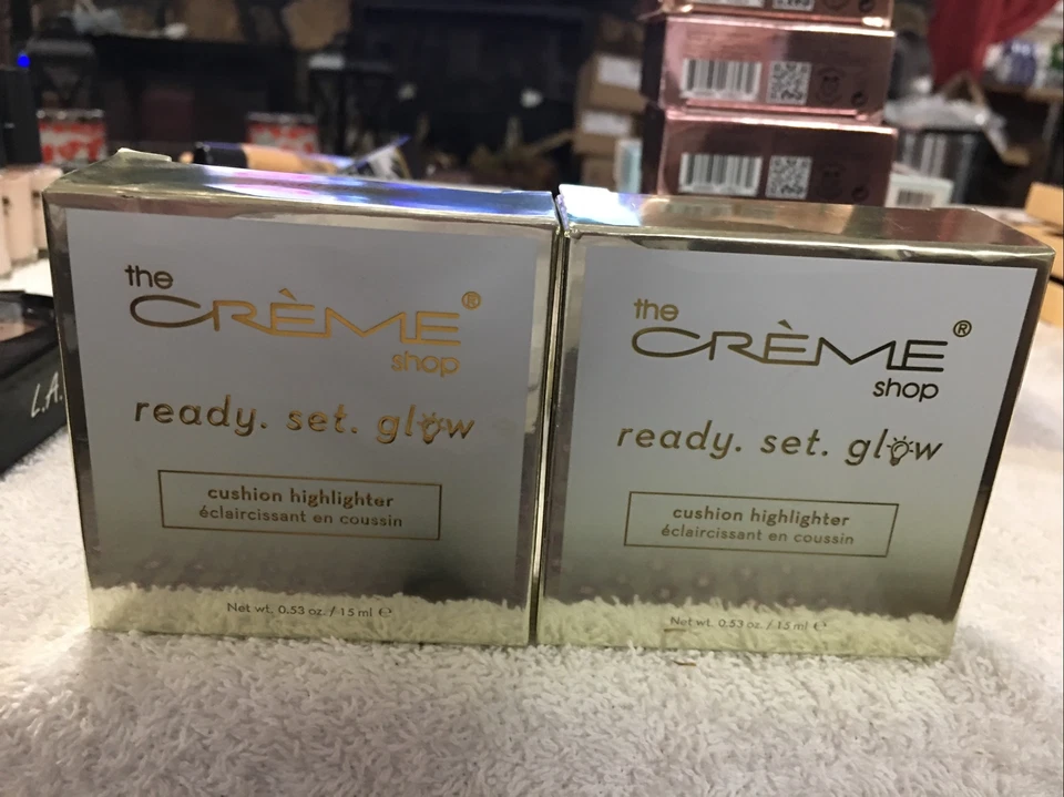 The Creme Shop Ready.set.glow Gold Glow Cushion Highlighter 0.53oz
