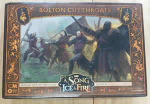 A Song of Ice & Fire: Bolton Cutthroats Unit Box Cool Mini or Not & Dark Sword - Picture 1 of 3