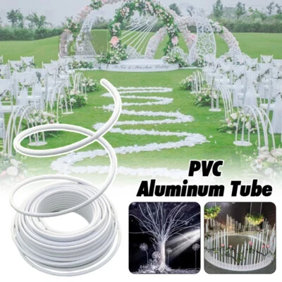 5M Party Decoration Style Pipe PVC Aluminum Plastic Shape Pipe DIY Prop - Image 1 of 4
