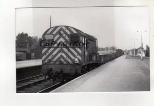 Eisenbahn Foto früher Diesel Rangierlok D3959 Bahnhof Didcot Oxfordshire - Bild 1 von 1