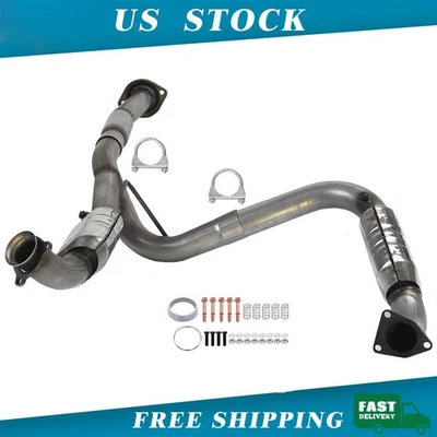 Tubo Y con DOS convertidores catalíticos 2011-17 para Chevy Silverado 2500 HD V8 6,0 L Foto 1 de 4