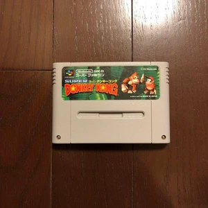 SFC Super Famicom software Super Donkey Kong - Picture 1 of 10