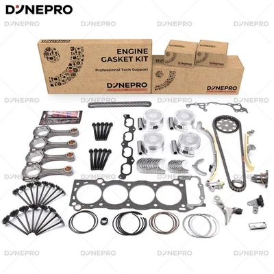 Overhaul Engine Rebuild Kit ＆ Timing For Toyota Tacoma 4Runner DOHC 3RZ-FE 2.7L - Image 1 of 4