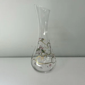Pfaltzgraff Holiday Gold Karaffe handbemalt Weihnachtsbaum Stern Wirbel Krug - Bild 1 von 12
