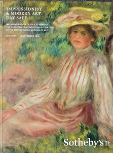 Impressionist & Moderne Kunst. Tagesverkauf. Sotheby's, New York, 13. November 2018 - Bild 1 von 11