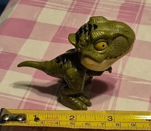 Raptor Velociraptor Snapping Jaw Mini Dinosaur Dino Figure Toy Cute Big Headed - Picture 1 of 9