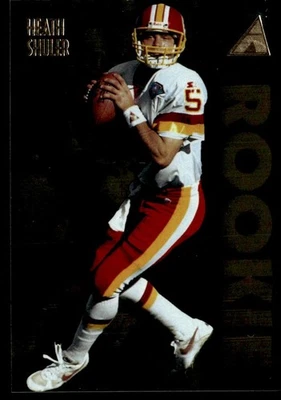 1995 Pinnacle Zenith Heath Shuler Rookie Washington Redskins #Z132 - Image 1 of 2