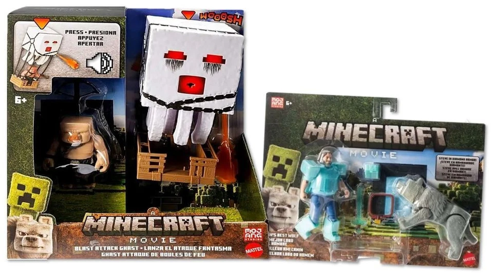 Minecraft Movie Action Figures by Mattel (You pick the figure you want) - Image 1 of 1