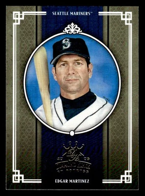 2005 Donruss Diamond Kings #201 Edgar Martinez Card Seattle Mariners - Image 1 of 2